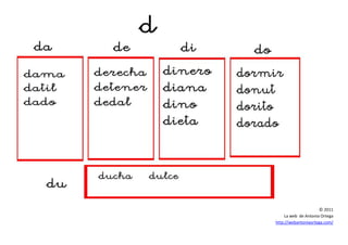 © 2011
La web de Antonia Ortega
http://webantoniaortega.com/
 