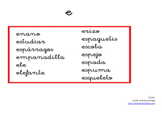 © 2011
La web de Antonia Ortega
http://webantoniaortega.com/
 