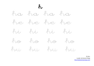 © 2011
La web de Antonia Ortega
http://webantoniaortega.com/
 