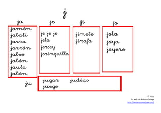 © 2011
La web de Antonia Ortega
http://webantoniaortega.com/
 