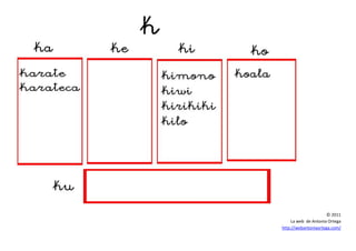 © 2011
La web de Antonia Ortega
http://webantoniaortega.com/
 