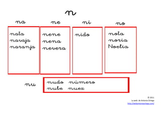 © 2011
La web de Antonia Ortega
http://webantoniaortega.com/
 