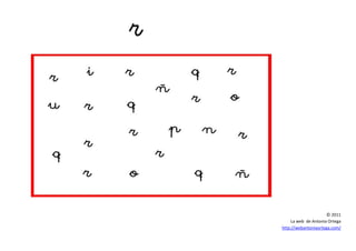 © 2011
La web de Antonia Ortega
http://webantoniaortega.com/
 