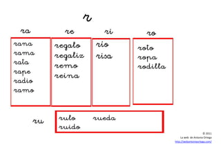 © 2011
La web de Antonia Ortega
http://webantoniaortega.com/
 