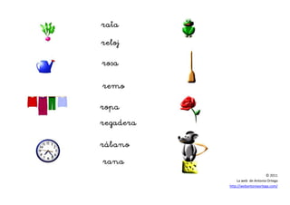 © 2011
La web de Antonia Ortega
http://webantoniaortega.com/
 