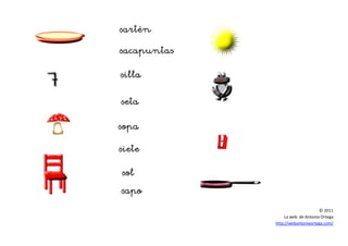 © 2011
La web de Antonia Ortega
http://webantoniaortega.com/
 