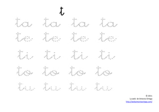 © 2011
La web de Antonia Ortega
http://webantoniaortega.com/
 