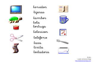 © 2011
La web de Antonia Ortega
http://webantoniaortega.com/
 