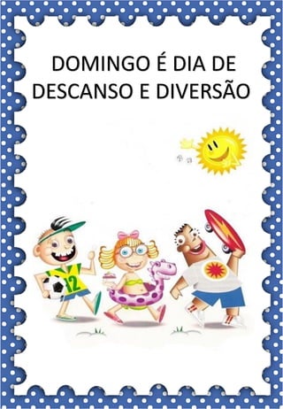 D
d
D
d
dado
da- de- di- do- du
DA- DE- DI- DO- DU
da- de- di- do- du
Da- De- Di- Do- Du
DEDO DATA DUVIDO
DIA DICA DAVI
DOCE DAMA DEITADO
DADO DONO DELE
DOMINÓ DURO DOZE
Eu gosto de jogar dado.
DOMINGO É DIA DE
DESCANSO E DIVERSÃO
 