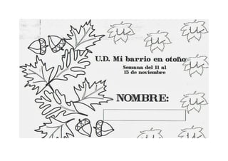 Fichas de otoño