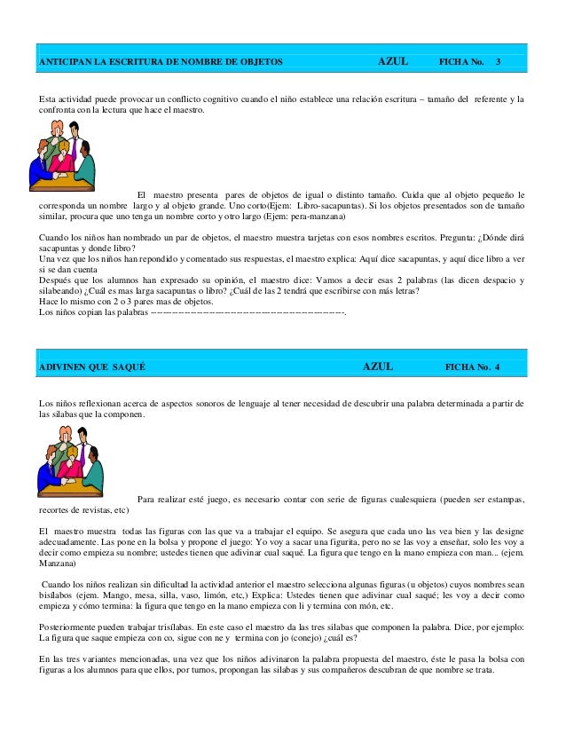 Fichas De Propuesta Material De Portafolio