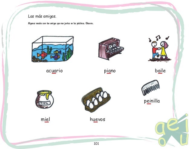Palabras Que Empiecen Con Io Fichas de trabajos con las vocales clare y beatry