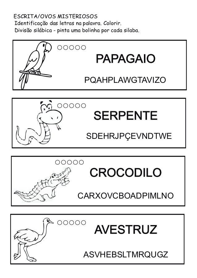 Resultado de imagem para os ovos misteriosos fichas