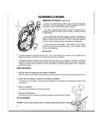 FICHAS DE RELIGIÓN - PRIMER GRADO