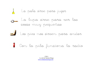 ©2011
La web de Antonia Ortega
www.webantoniaortega.com
 