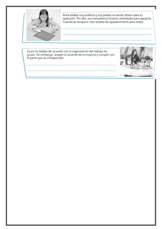 Fichas nº 1, 2, 3 y 4 de personal social | DOC