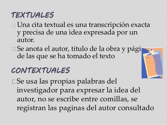 para que sirven las citas textuales