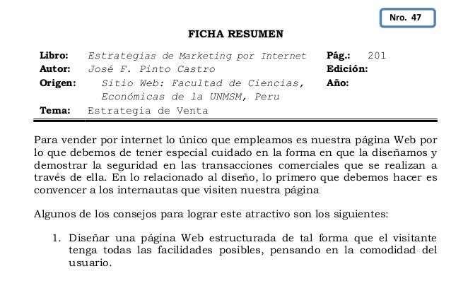 Ficha De Resumen