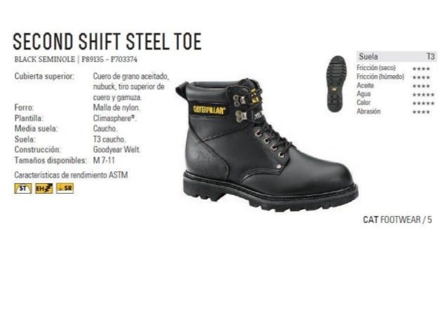 zapatos caterpillar para trabajo