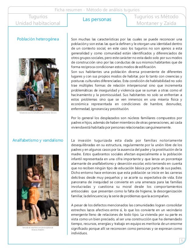 Análisis de los Tugurios por Julio Cesar Bedoya Luis Felipe Zapata