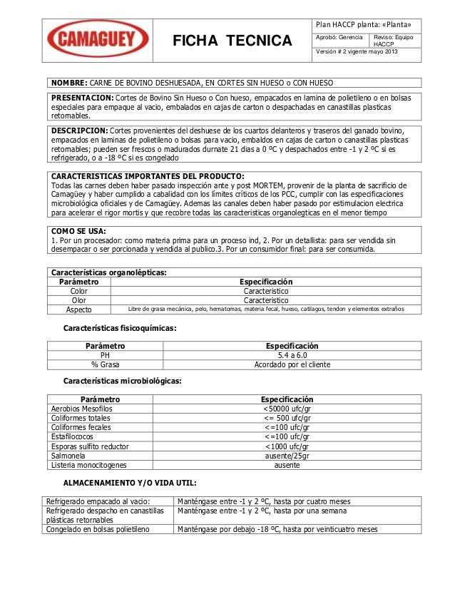 Ficha técnica carne deshuesada v2c (28 05-13)