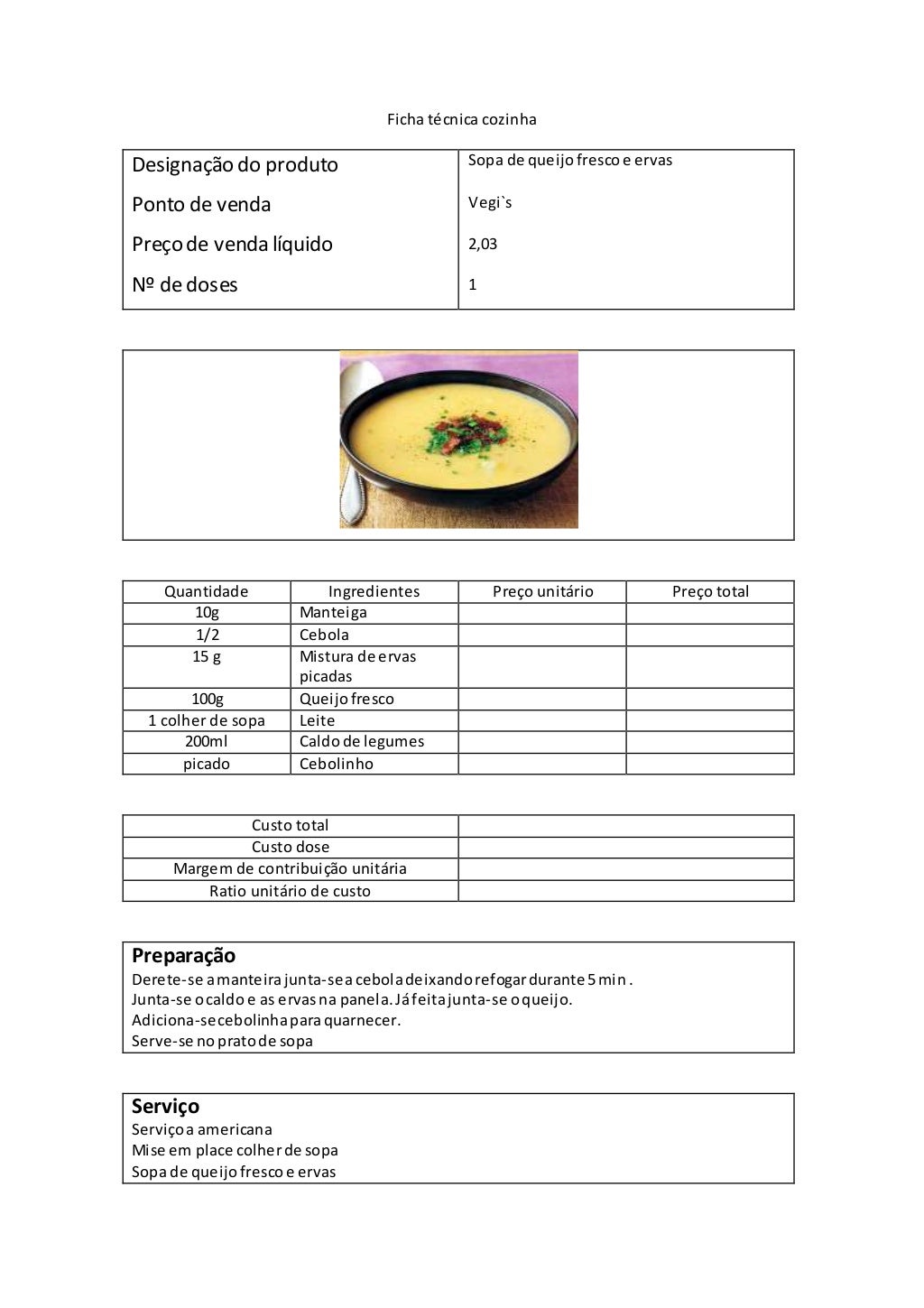 Ficha T cnica Cozinha ficha-t-cnica-cozinha