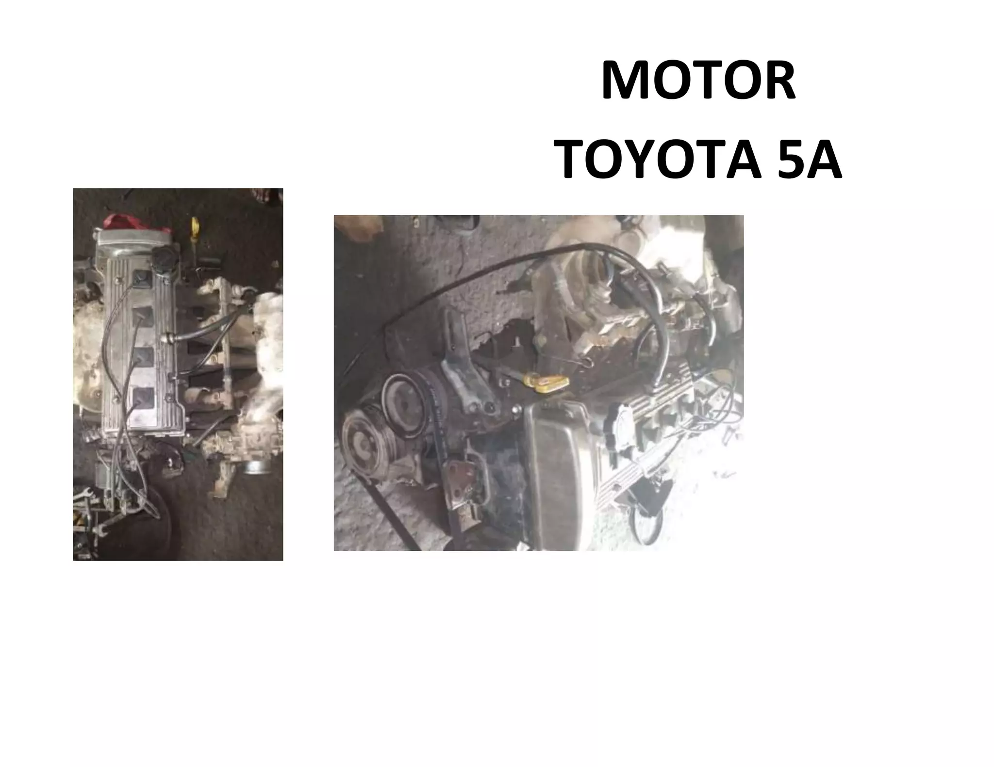 Manual De Motor Toyota 5a Pdf En Español