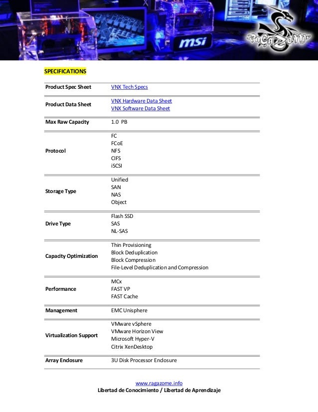 emc vnx spec sheet anatomy of an emc vnx array justins it blog emc vnx5400 spec sheet