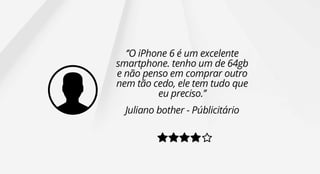 Ficha tecnica iPhone 6 - Note Games Rio