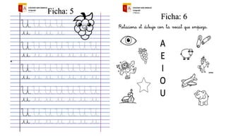 COLEGIO SAN ANGELO
Lenguaje
1°Básico
COLEGIO SAN ANGELO
Lenguaje
1° Básico
Ficha: 6
Ficha: 5
 