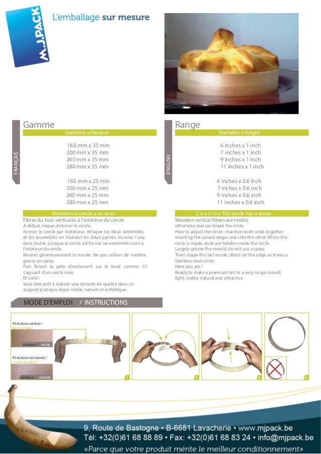 Cercles De Cuisson En Bois
