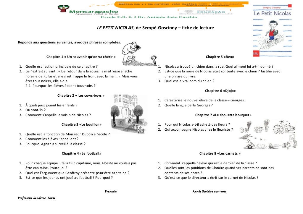 La Rentrée Du Petit Nicolas Pdf Gratuit