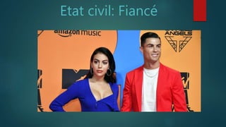 Etat civil: Fiancé
 