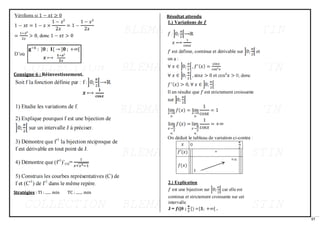 57
Consigne 6 : Réinvestissement.
Stratégies : TI : ...... min TC : ....... min
Résultat attendu
 