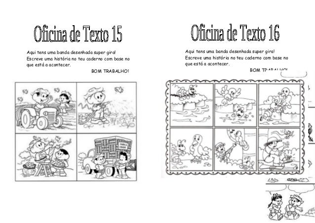 Producao De Texto A Partir De Figuras Em Sequencia Alfabetizacao Blog