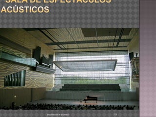   Sala de espectáculos acústicosarquitectura e acustica 15