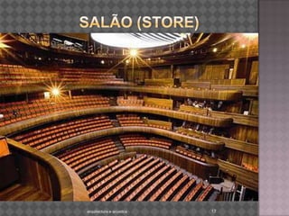                Salão (store)arquitectura e acustica 17