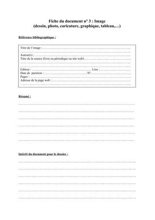 Fiche pédagogique 11 bis la fiche du document | DOC