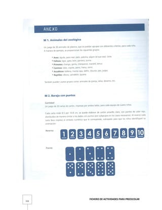 FICHERO DE ACTIVIDADES PARA PREESCOLAR
153
 