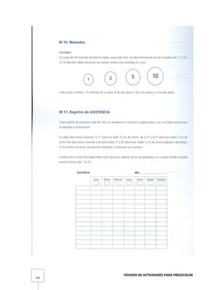FICHERO DE ACTIVIDADES PARA PREESCOLAR
163
 