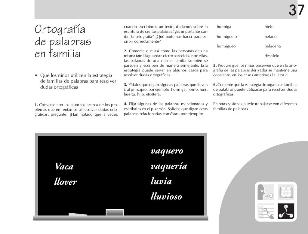 Fichero de actividades didácticas de español, cuarto grado