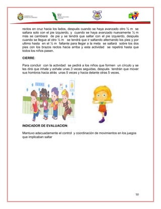 Fichero de actividades educación física | DOCX