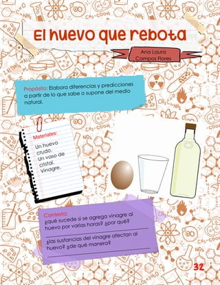 El huevo que rebota
Ana Laura
Campos Flores
32
 