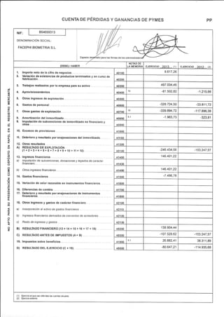 Documento de Salida al MAB de Facephi