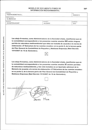 Documento de Salida al MAB de Facephi