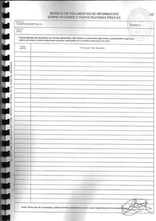 Documento de Salida al MAB de Facephi