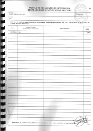 Documento de Salida al MAB de Facephi