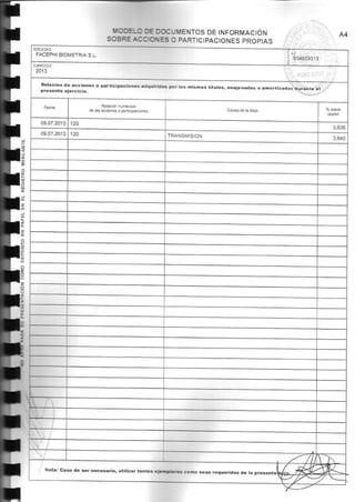 Documento de Salida al MAB de Facephi