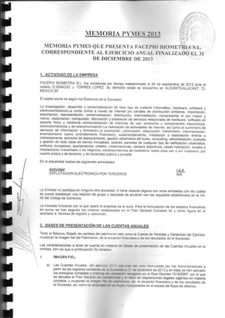 Documento de Salida al MAB de Facephi