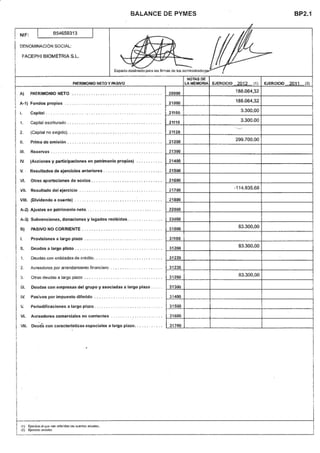 Documento de Salida al MAB de Facephi